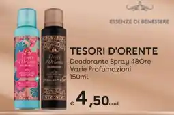 Idea bellezza Tesori d'Oriente Deodorante Spray offerta