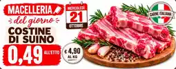 èccoMI Costine di suino offerta
