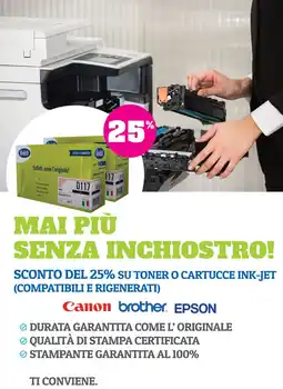 Buffetti Toner o cartucce ink-jet compatibili e rigenerati offerta
