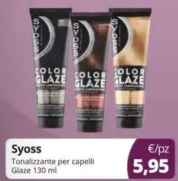 Acqua & Sapone Syoss Tonalizzante per capelli Glaze offerta