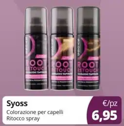 Acqua & Sapone Syoss Colorazione per capelli Ritocco spray offerta