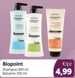 Acqua & Sapone Biopoint Shampoo Balsamo offerta