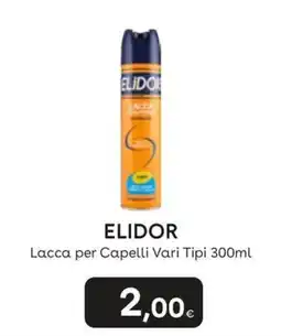 Idea bellezza Elidor lacca per capelli vari tipi offerta
