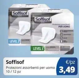 Acqua & Sapone Soffisof Protezioni assorbenti per uomo offerta