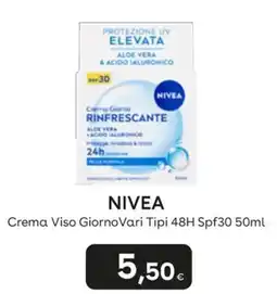 Idea bellezza NIVEA Crema Viso Giorno Vari Tipi offerta