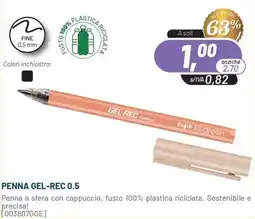 Buffetti Penna Gel-Rec 0.5 offerta