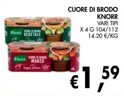 èccoMI Cuore di brodo Knorr offerta