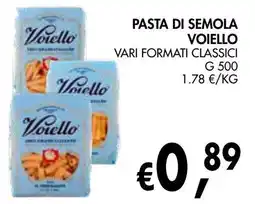 èccoMI Pasta di semola Voiello offerta