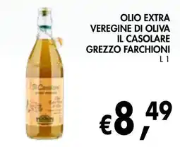 èccoMI Olio extra vergine di oliva il casolare grezzo farchioni offerta