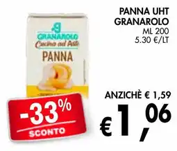 èccoMI Panna UHT Granarolo offerta
