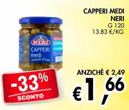 èccoMI Capperi medi Neri offerta