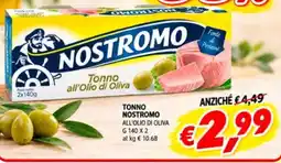 èccoMI Tonno Nostromo all'Olio di Oliva offerta