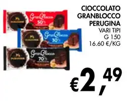èccoMI Cioccolato granblocco perugina offerta