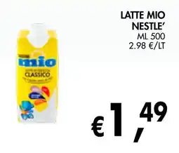 èccoMI Latte mio Nestlé' classico offerta