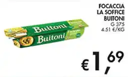 Superstore Coal Focaccia la soffice Buitoni offerta