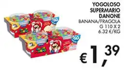 Superstore Coal Yogolooso Super Mario Danone offerta
