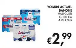 Superstore Coal Yogurt Actimel Danone offerta