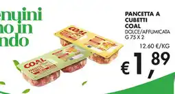 Superstore Coal Pancetta a cubetti Coal offerta
