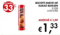 Superstore Coal Biscotti farciti Hit Kakao Bahlsen offerta