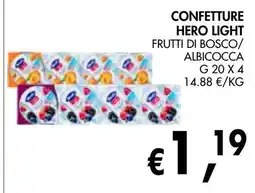 èccoMI Confettura Hero Light offerta