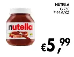 èccoMI Nutella offerta