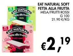 èccoMI Eat Natural fetta alla frutta mela offerta