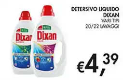 Coal Detersivo liquido Dixan offerta