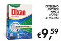 Coal Detersivo lavatrice Dixan polvere offerta