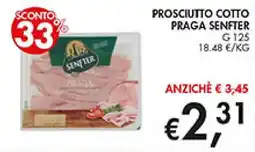 Coal Prosciutto cotto Praga Senfter offerta