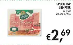 Coal Speck IGP Senfter offerta