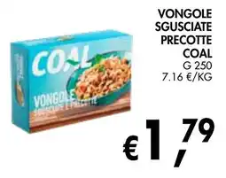èccoMI Vongole sgusciate precotte Coal offerta