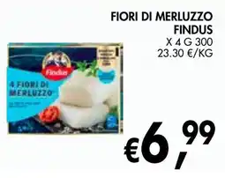 èccoMI Fiori di merluzzo Findus offerta