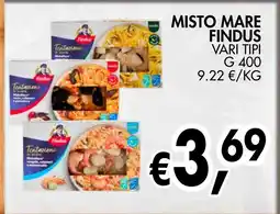 èccoMI Misto mare Findus offerta