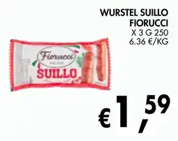 èccoMI Wurstel Suillo Fiorucci offerta