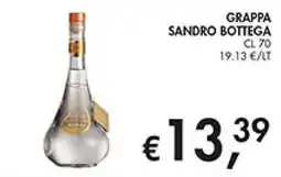 Coal Grappa Sandro Bottega offerta