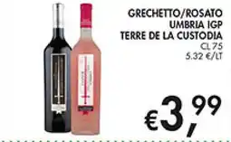 Coal Grechetto/Rosato Umbria IGP Terre de la Custodia offerta