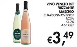 Coal Vino Veneto IGT Frizzante Maschio offerta