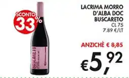 Coal Lacrima Morro D'Alba Doc offerta