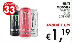 Coal Bibite Monster offerta