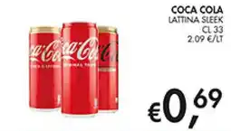Coal Coca Cola Lattina Sleek offerta