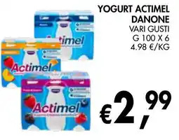 èccoMI Yogurt Actimel Danone offerta