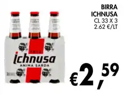 èccoMI Birra Ichnusa offerta