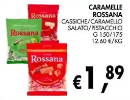 èccoMI Caramelle Rossana offerta