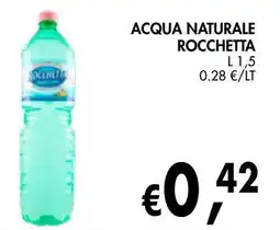 èccoMI Acqua naturale Rocchetta offerta