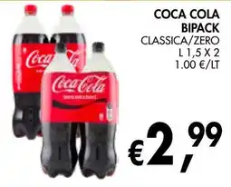 èccoMI Coca Cola Classica/Zero offerta