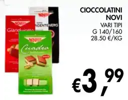 èccoMI Cioccolatini Novi offerta