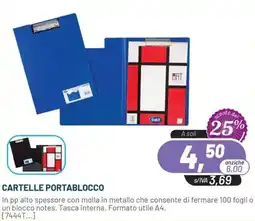 Buffetti Cartelle portablocco offerta