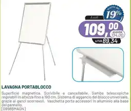 Buffetti Lavagna Portablocco offerta
