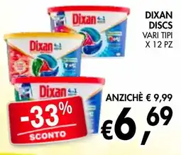 èccoMI Dixan Discs offerta
