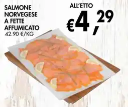 èccoMI Salmone norvegese affumicato offerta